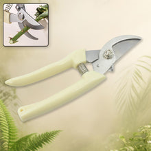 Stainless Steel Pruning Shears with Sharp Blades and Comfortable handle - Durable Hand Pruner for Comfortable and Easy Cutting, Heavy Duty Gardening Cutter Tool Plant Cutter for Home Garden | Wood Bran (1 Pc)