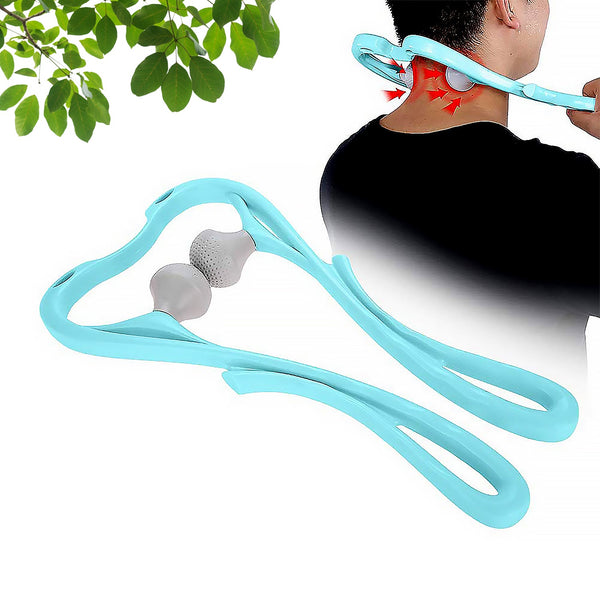 Neck Shoulder Massager, 33×18 cm Portable Relieving the Back for Men Relieving the Waist Women (1 Pc), Gym Equipment