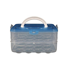 Double-layer egg storage box, 48 grid