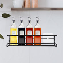 Spice Bottle Storage Rack Hanging Spice Rack Hanging Spice Rack Seasoning Holder Metal Storage Hanging Rack (1 Pc)