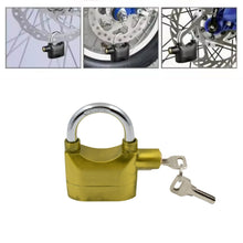 Security Alarm Metallic Lock System with 3 Keys (1 Set / Mix Color)