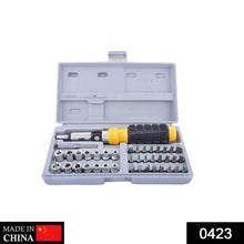 Socket and screwdriver kit with various tools