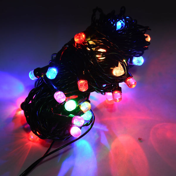 9-meter LED string lights for Diwali and wedding decorations, multi-color