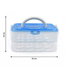 48-grid double-layer egg storage box