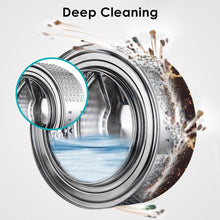 Deep cleaning detergent for washing machine maintenance