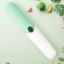 Multifunctional peeler Two in one fruit knife, fruit and vegetable cutting knife+sawtooth peeler, apple, carrot, potato, fruit slice antiskid