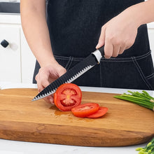 Stainless Steel Knife Set With Chef Peeler And Scissor (6 Pieces)