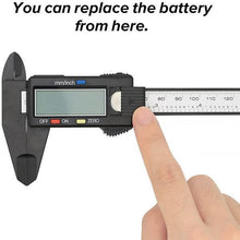 Precision digital caliper for accurate readings