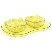 Apple tray for food serving