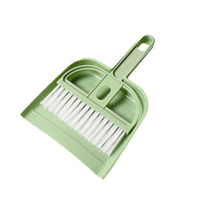 Handheld dustpan with small brush, perfect for small messes