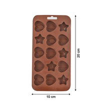 Multi-shape silicone mold for easy chocolate making