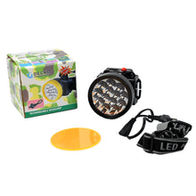 Rechargeable headlamp, 13 LED, ideal for camping and fishing