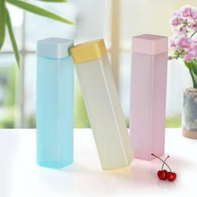 Large Capacity Plastic Water Bottle | Set of 6 | Square Water Bottle (940ml each)