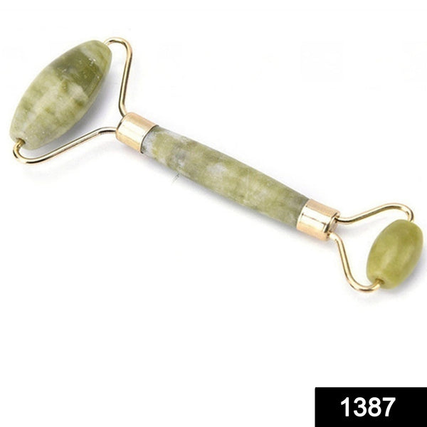 Natural jade facial massager