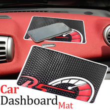 Non-slip pad for car dashboard.