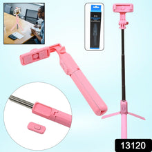 Portable Foldable Selfie Stick with Remote Control, 3-Axis Tripod Hand Stabilizer for Smartphones, TikTok Vlog YouTuber Video Recording (1 Pc)