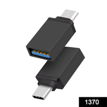 USB Type-C OTG adapter for connectivity.