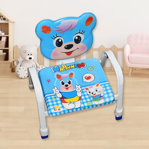 Cartoon Baby Chair Strong Steel Cushion & Comfortable Baby Chair High Quality Chair (1 Pc)