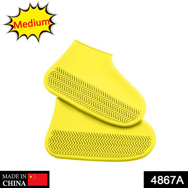 Foldable boot covers in mixed colors, anti-skid design