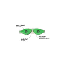 Green eye mask for relaxation