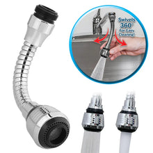 Flexible stainless steel faucet sprayer.