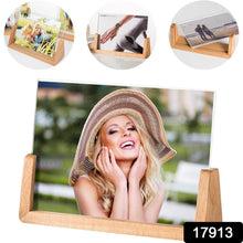  Wooden Picture Stand, Photo Frame Stand (1 Pc)