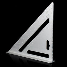 Double side scale triangle tool for accurate measures.