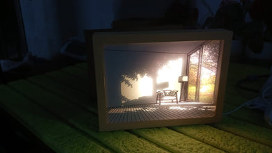 LED NightPainting Decoration Picture Frame Light (1 Pc / 20×15 CM)