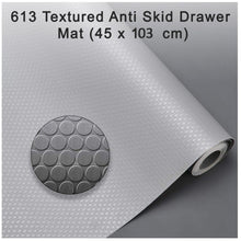 Textured anti-skid mat, 45 x 103 cm, perfect for drawers and shelves.